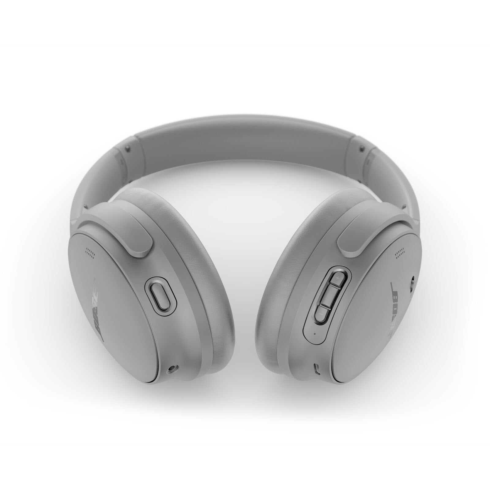 Bose QuietComfort Headphones - Wireless Bluetooth Headphones, Active Over Ear Noise Cancelling and Mic, USB-C Charging, Deep Bass, Up to 24 Hours of Playtime, Black