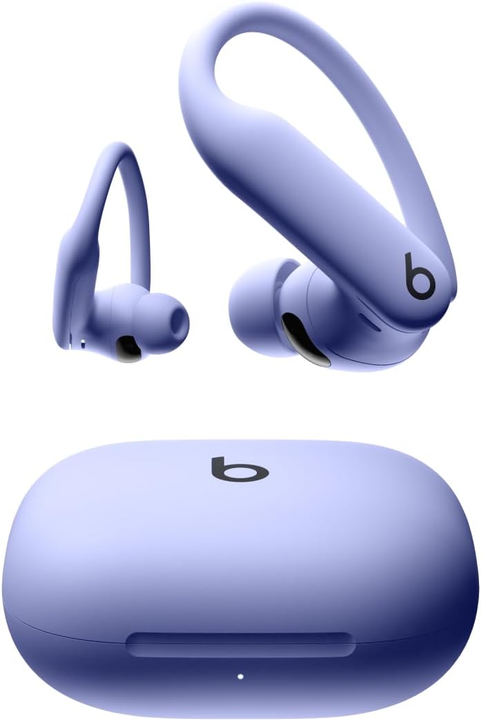 Beats Powerbeats Pro 2 - Wireless Noise Cancelling Workout Earbuds with Secure- Fit Earhooks, Up to 45-Hour Battery with Charging Case, Sweat & Water Resistant, Heart Rate Monitoring - Electric Orange