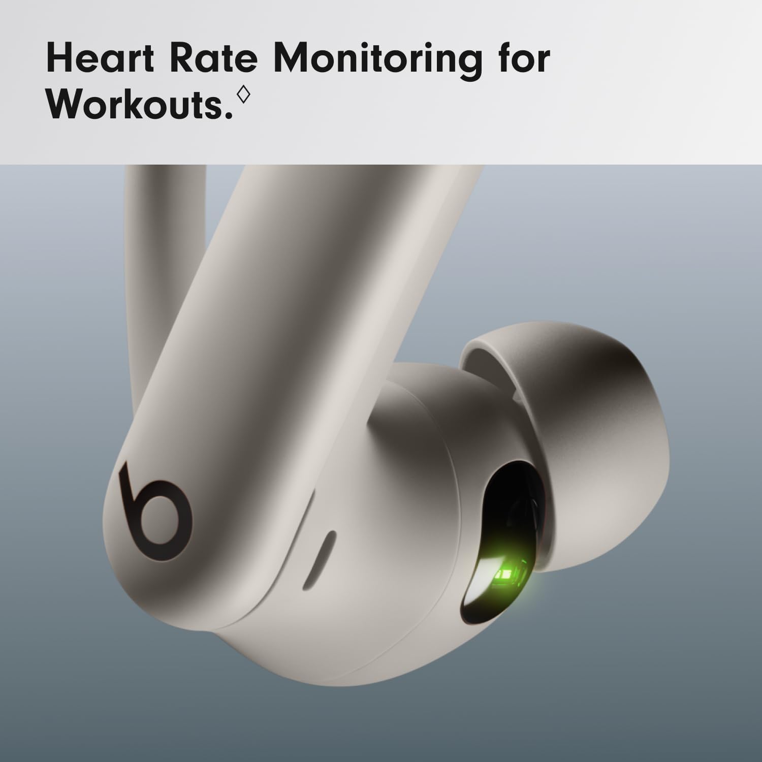 Beats Powerbeats Pro 2 - Wireless Noise Cancelling Workout Earbuds with Secure- Fit Earhooks, Up to 45-Hour Battery with Charging Case, Sweat & Water Resistant, Heart Rate Monitoring - Electric Orange