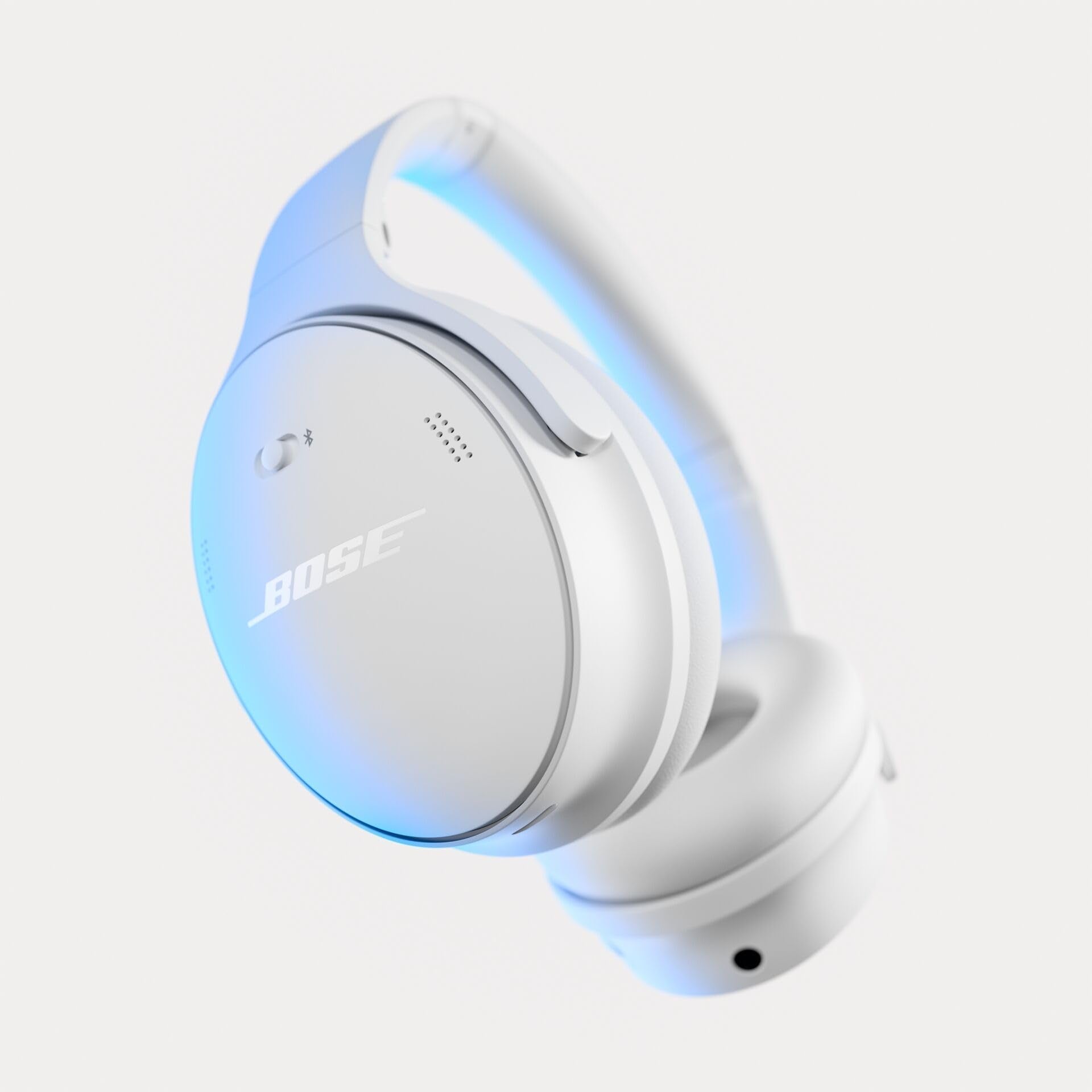 Bose QuietComfort Headphones - Wireless Bluetooth Headphones, Active Over Ear Noise Cancelling and Mic, USB-C Charging, Deep Bass, Up to 24 Hours of Playtime, Black