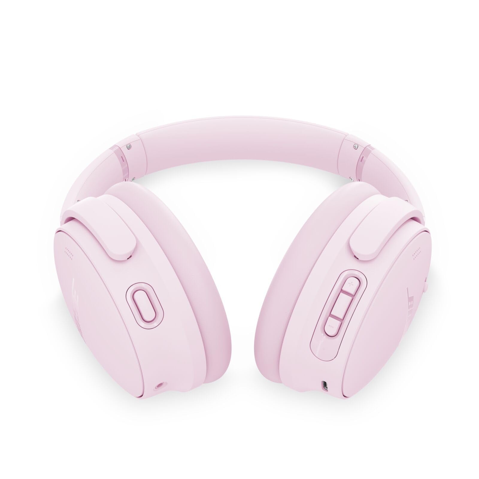 Bose QuietComfort Headphones - Wireless Bluetooth Headphones, Active Over Ear Noise Cancelling and Mic, USB-C Charging, Deep Bass, Up to 24 Hours of Playtime, Black