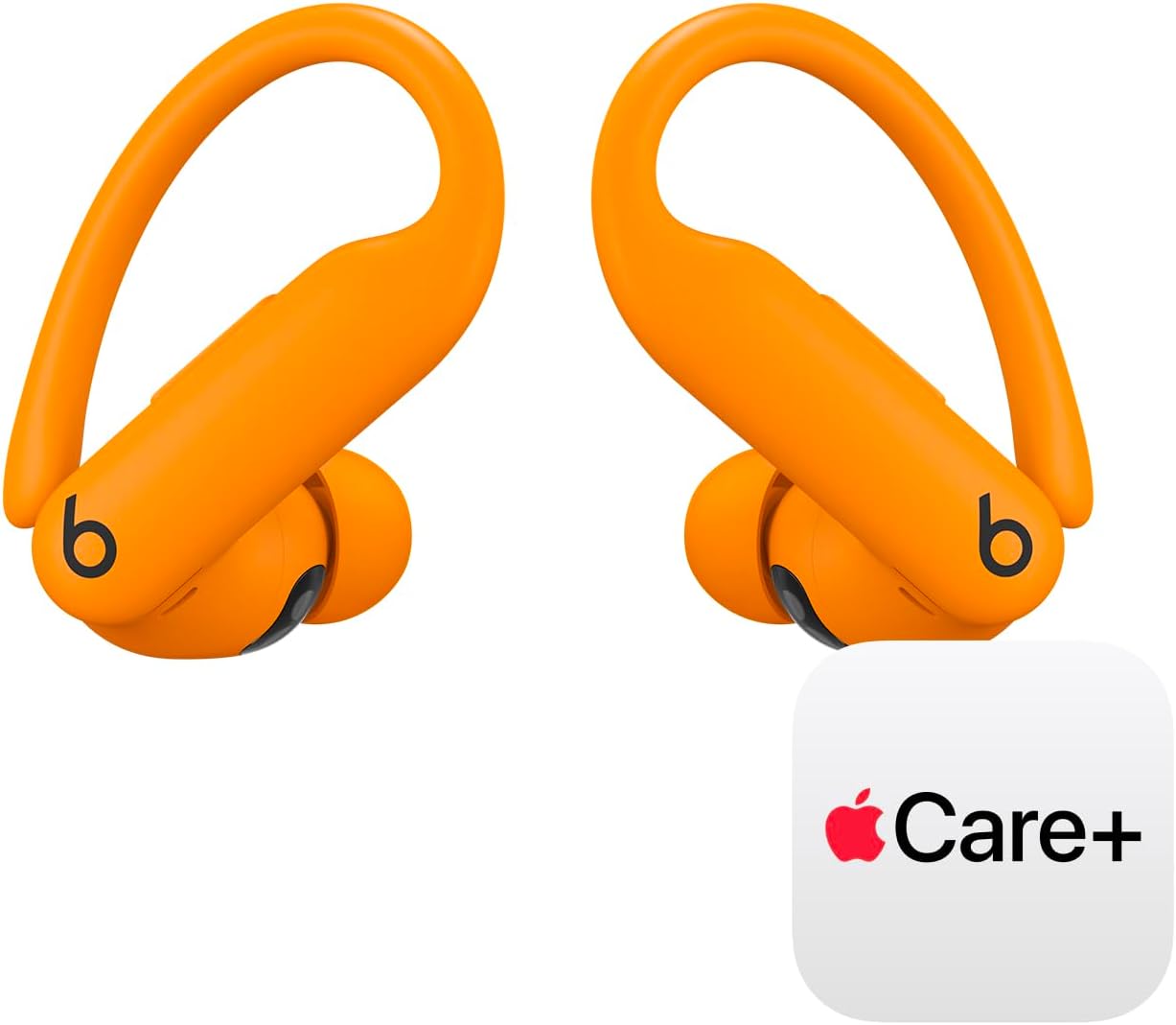 Beats Powerbeats Pro 2 - Wireless Noise Cancelling Workout Earbuds with Secure- Fit Earhooks, Up to 45-Hour Battery with Charging Case, Sweat & Water Resistant, Heart Rate Monitoring - Electric Orange