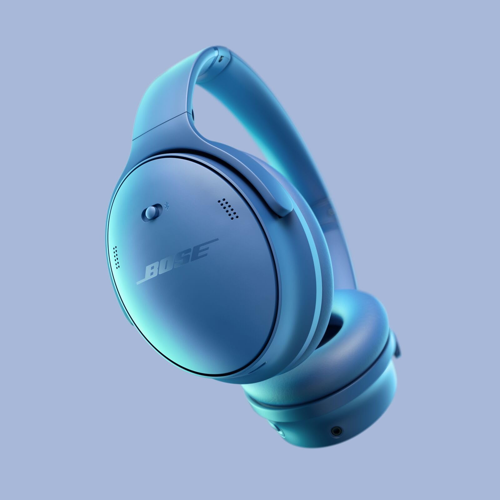 Bose QuietComfort Headphones - Wireless Bluetooth Headphones, Active Over Ear Noise Cancelling and Mic, USB-C Charging, Deep Bass, Up to 24 Hours of Playtime, Black