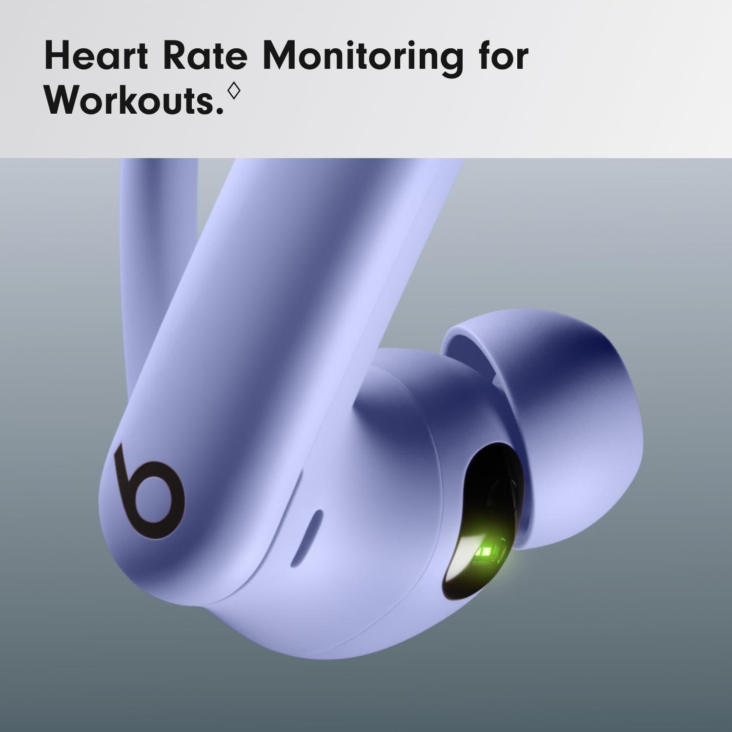 Beats Powerbeats Pro 2 - Wireless Noise Cancelling Workout Earbuds with Secure- Fit Earhooks, Up to 45-Hour Battery with Charging Case, Sweat & Water Resistant, Heart Rate Monitoring - Electric Orange
