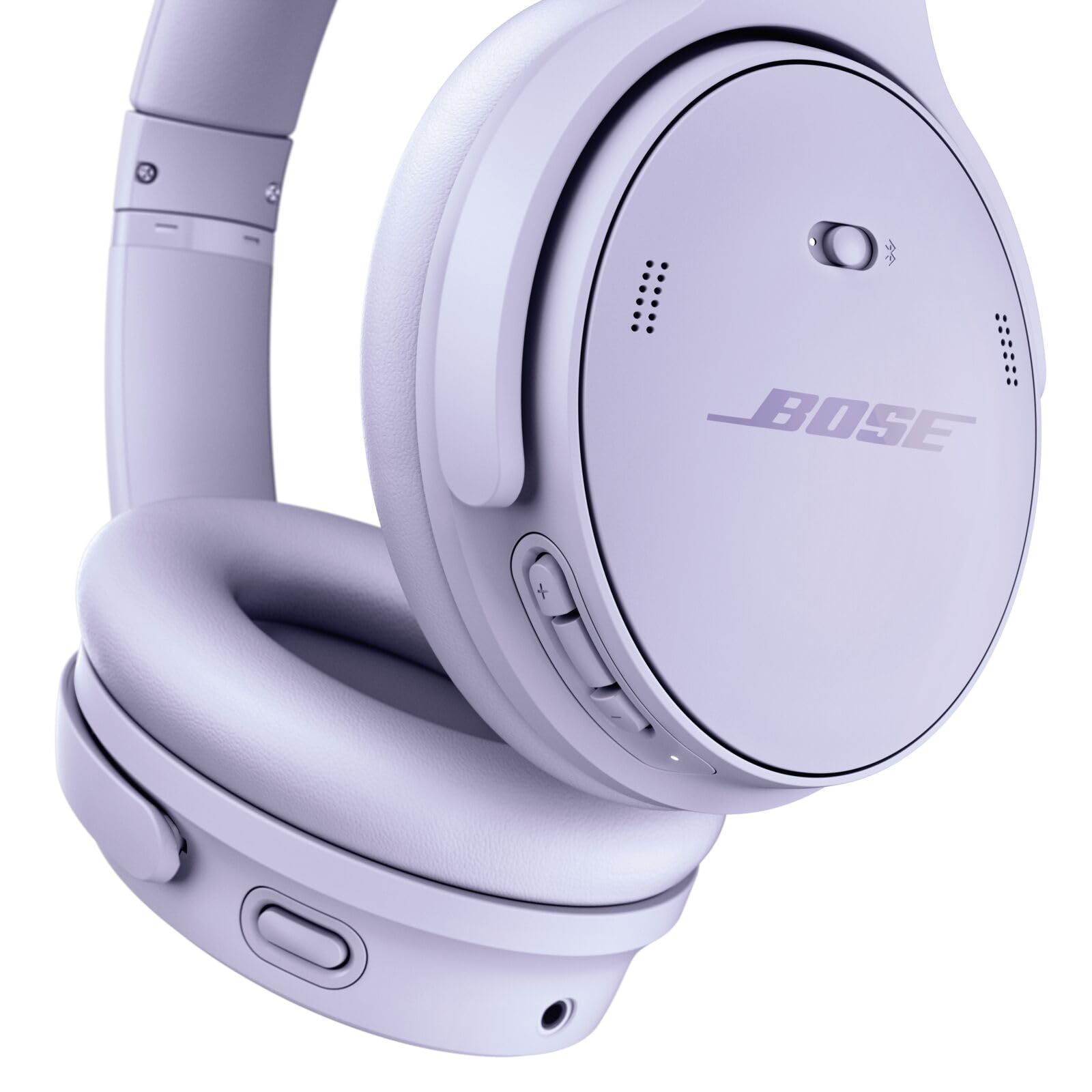 Bose QuietComfort Headphones - Wireless Bluetooth Headphones, Active Over Ear Noise Cancelling and Mic, USB-C Charging, Deep Bass, Up to 24 Hours of Playtime, Black