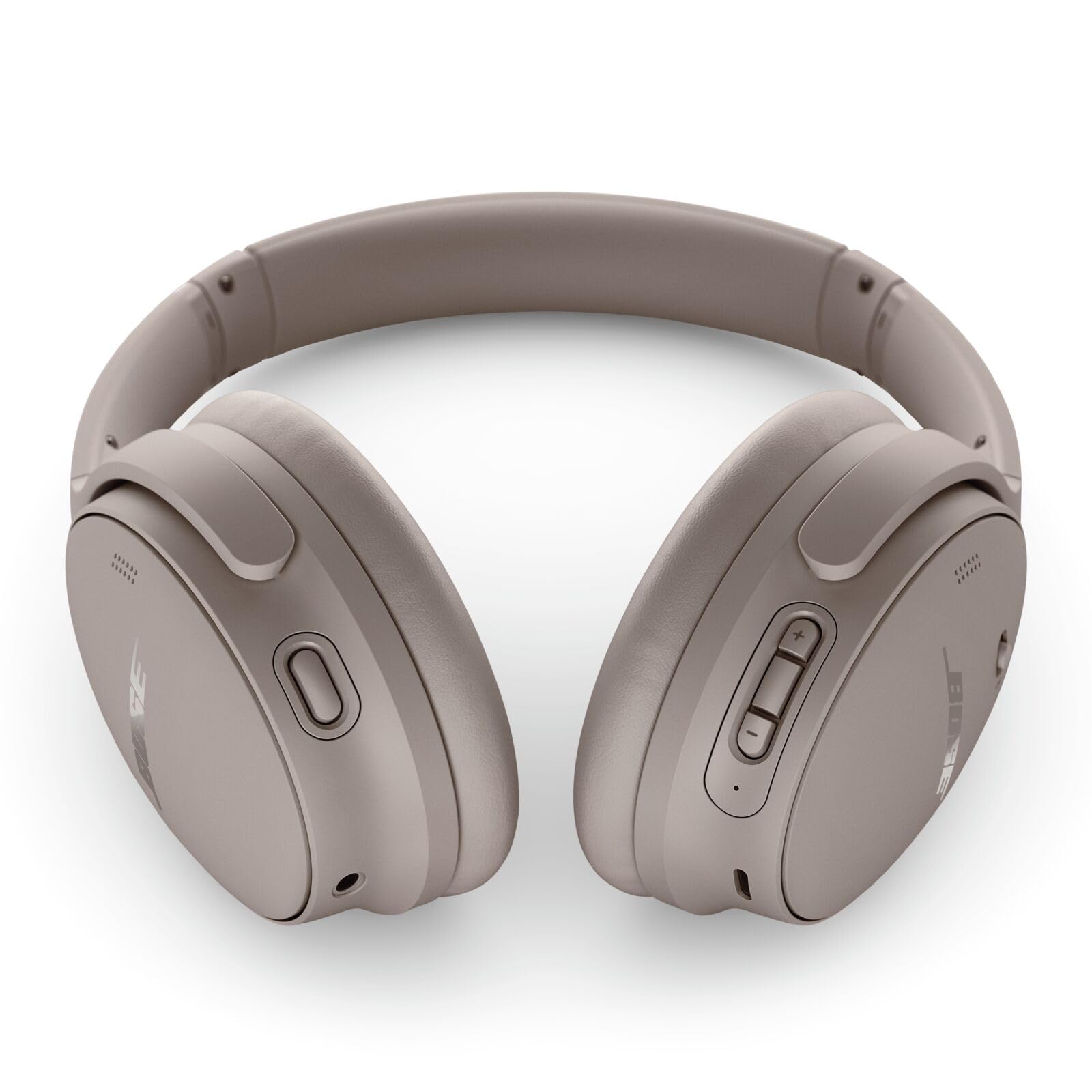 Bose QuietComfort Headphones - Wireless Bluetooth Headphones, Active Over Ear Noise Cancelling and Mic, USB-C Charging, Deep Bass, Up to 24 Hours of Playtime, Black