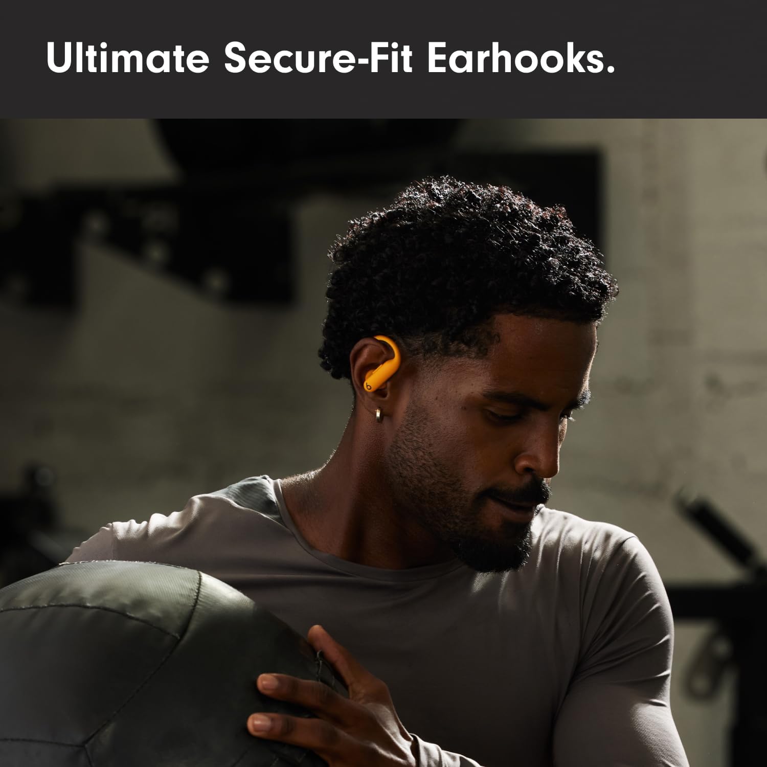 Beats Powerbeats Pro 2 - Wireless Noise Cancelling Workout Earbuds with Secure- Fit Earhooks, Up to 45-Hour Battery with Charging Case, Sweat & Water Resistant, Heart Rate Monitoring - Electric Orange