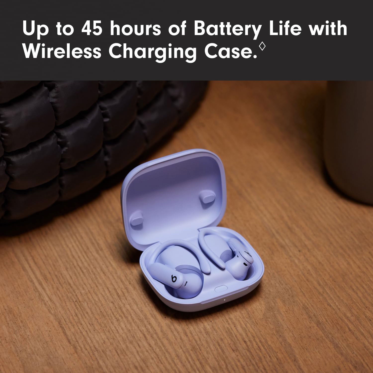 Beats Powerbeats Pro 2 - Wireless Noise Cancelling Workout Earbuds with Secure- Fit Earhooks, Up to 45-Hour Battery with Charging Case, Sweat & Water Resistant, Heart Rate Monitoring - Electric Orange